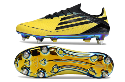 Adidas F50 Elite SG Soft Ground Soccer Cleats - Yellow/Black/Gold
