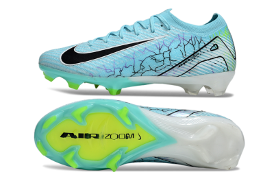 Nike Air Zoom Mercurial Vapor 16 Elite FG Firm Ground Soccer Cleats - Blue/Black/Silver