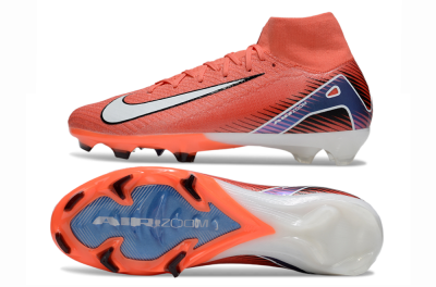 Nike Air Zoom Mercurial Superfly 10 Elite FG Firm Ground Soccer Cleats - Red/White/Blue