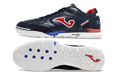 Joma Top Flex IC Indoor & Futsal Soccer Shoes - Blue/White/Red