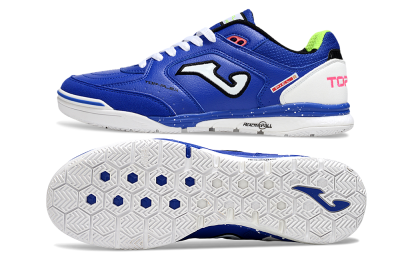 Joma Top Flex IC Indoor & Futsal Soccer Shoes - Blue/White/Red