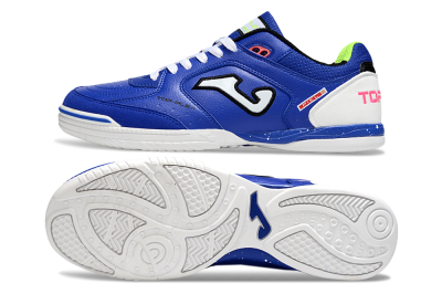 Joma Top Flex IC Indoor & Futsal Soccer Shoes - Blue/White/Red