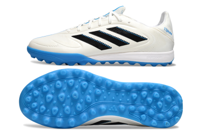 Adidas Copa 11 Pure TF Artificial Turf Soccer Shoes - White/Black/Blue