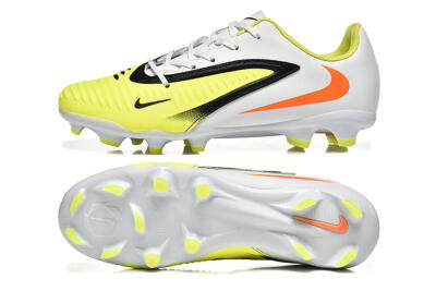 Nike Phantom 6 Elite FG Firm Ground Soccer Cleats - Yellow/Black/Red