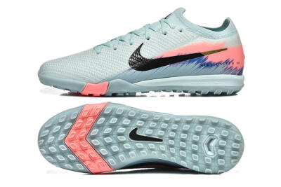 Nike Air Zoom Mercurial Vapor 16 Elite TF Artificial Turf Soccer Shoes - Jade/Black/Pink