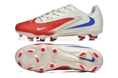 Nike Phantom 6 Elite Low FG Firm Ground Soccer Cleats - Red/White/Blue
