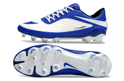Nike Hypervenom Phantom Rgn SE FG Firm Ground Soccer Cleats - White/Blue/Black