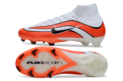 Nike Air Zoom Mercurial Superfly 10 Elite R9 1998 FG Firm Ground Soccer Cleats - White/Red/Black