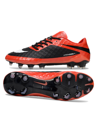 Nike Hypervenom Phantom I FG Firm Ground Soccer Cleats - Red/Black/White