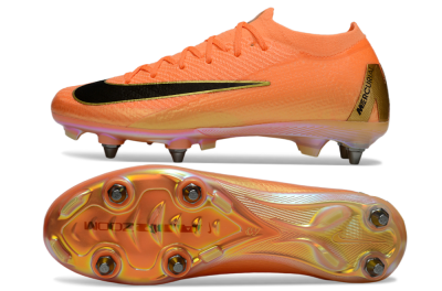 Nike Air Zoom Mercurial Vapor 16 Elite SG Soft Ground Soccer Cleats - Red/Black/Gold
