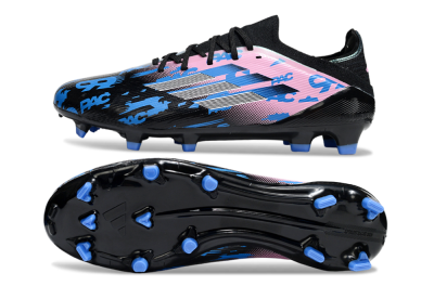 Adidas F50 Elite FG Firm Ground Soccer Cleats - Black/Blue/Pink