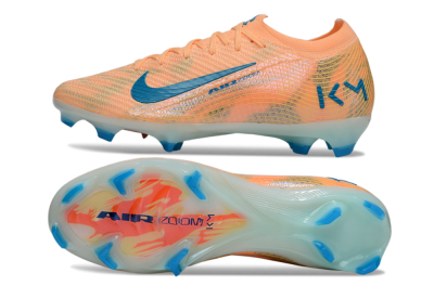 Nike Air Zoom Mercurial Vapor 16 Elite FG Firm Ground Soccer Cleats - Pink/Blue/Yellow