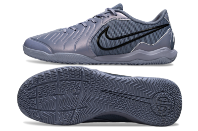 Nike Tiempo Legend 10 Academy IC Indoor & Futsal Soccer Shoes - Blue/Black/Jade