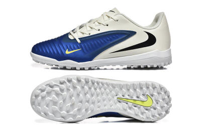 Nike Phantom 6 Elite TF Artificial Turf Soccer Shoes - Blue/White/Black