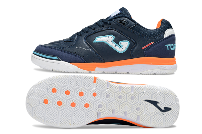 Joma Top Flex IC Indoor & Futsal Soccer Shoes - Blue/White/Jade