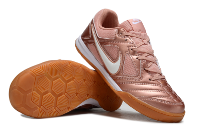 Supreme x Nike SB Gato IC Indoor & Futsal Soccer Shoes - Gold/White/Brown