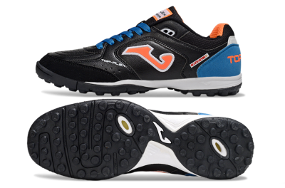 Joma Top Flex TF Artificial Turf Soccer Shoes - Black/Red/Blue