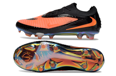 Nike Phantom 6 Low Elite FG Firm Ground Soccer Cleats - Orange/Electric Orange/Black