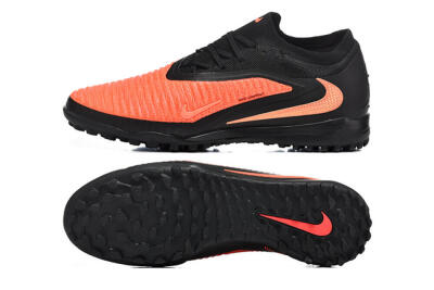 Nike Phantom 6 Low Elite TF Artificial Turf Soccer Shoes - Orange/Vibrant Coral/Jet Black