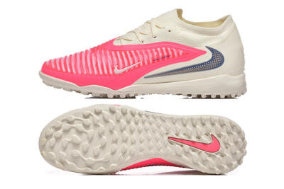 Nike Phantom 6 Low Elite TF Artificial Turf Soccer Shoes - Pink/Soft Cream/Fierce Pink