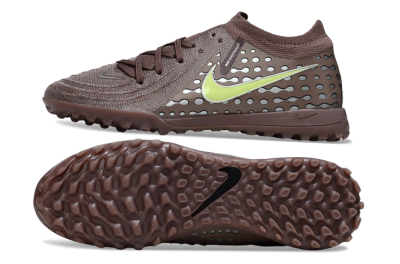 Nike Phantom GX 2 Elite TF Artificial Turf Soccer Shoes - Brown/Olive Green/Gray