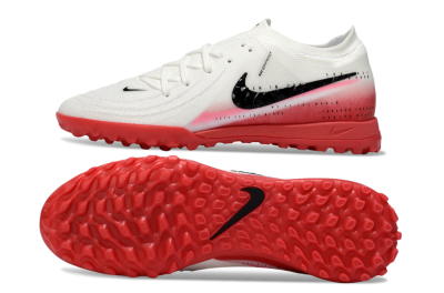 Nike Phantom GX 2 Elite TF Artificial Turf Soccer Shoes - White/Crimson Red/Black