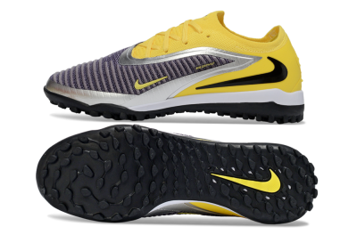 Nike Phantom 6 Low Elite TF Artificial Turf Soccer Shoes - Yellow/Sunshine Yellow/Graphite Gray