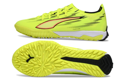 Puma Ultra Ultimate TF Artificial Turf Soccer Shoes - Yellow/Electric Yellow/Crimson Blaze