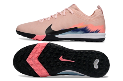 Nike Air Zoom Mercurial Vapor 16 Pro TF Artificial Turf Soccer Shoes - Pink/Soft Coral/Black