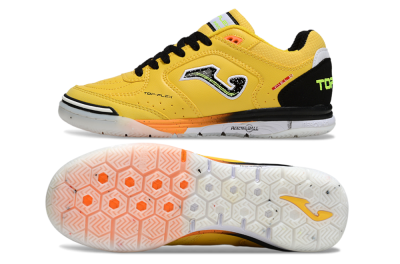 Joma Top Flex IC Indoor & Futsal Soccer Shoes - Yellow/Electric Yellow/Black