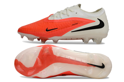 Nike Phantom 6 Low Elite FG Firm Ground Soccer Cleats - Orange/Fiery Orange/Sleek White