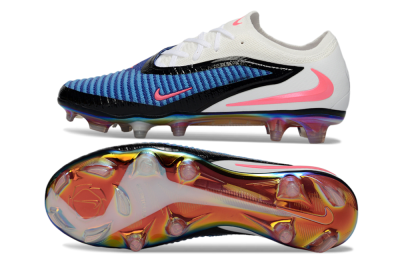 Nike Phantom 6 Low Elite FG Firm Ground Soccer Cleats - Blue/Electric Blue/Black