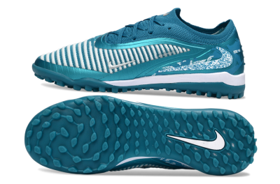Nike Phantom 6 Low Elite TF Artificial Turf Soccer Shoes - Teal/Cool Teal/White Burst