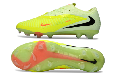 Nike Phantom 6 Low Elite FG Firm Ground Soccer Cleats - Yellow/Lime Burst/Neon Blaze