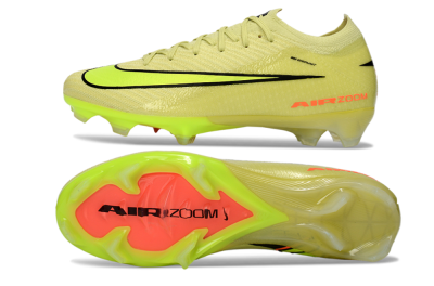 Nike Air Zoom Mercurial Vapor 16 Elite FG Firm Ground Soccer Cleats - Yellow/Lime Burst/Neon Flash