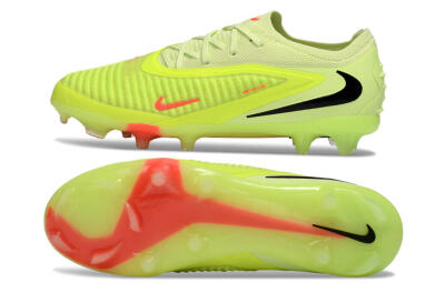 Nike Phantom 6 Low Elite FG Firm Ground Soccer Cleats - Yellow/Lime Glow/Neon Coral