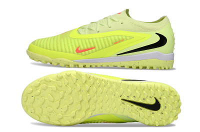 Nike Phantom 6 Low Elite TF Artificial Turf Soccer Shoes - Yellow/Vibrant Lime/Hot Pink