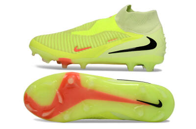 Nike Phantom 6 High Elite FG Firm Ground Soccer Cleats - Yellow/Neon Yellow/Black