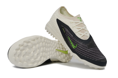 Nike Phantom 6 Low Elite TF Artificial Turf Soccer Shoes - White/Lime Green/Slate Black
