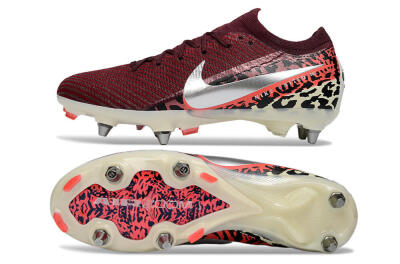 Nike Air Zoom Mercurial Vapor 16 Elite SG Soft Ground Soccer Cleats - Red/Crimson Blaze/Rose Pink