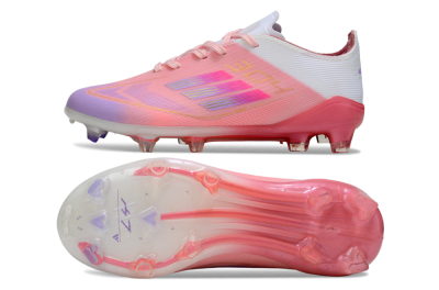 Adidas F50 Elite FG Firm Ground Soccer Cleats - Pink/Pastel Dream/Sunset Glow