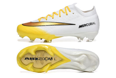 Nike Air Zoom Mercurial Vapor 16 Elite FG Firm Ground Soccer Cleats - Yellow/Bright Yellow/White