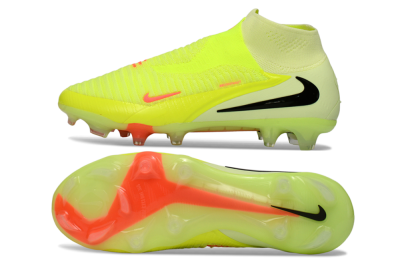 Nike Phantom 6 Elite Low FG Firm Ground Soccer Cleats - Yellow/Neon Yellow/Black