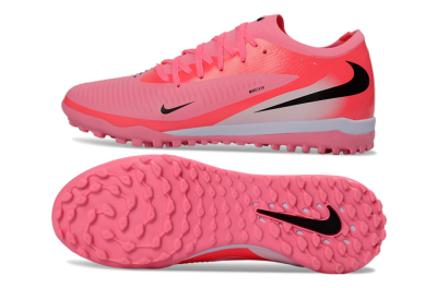 Nike Phantom 6 Elite Low TF Artificial Turf Soccer Shoes - Pink/Neon Pink/Black
