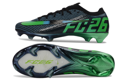 EAFC x Nike Air Zoom Mercurial Vapor 16 Elite FG Firm Ground Soccer Cleats - Black/Green Glow/Frosted Shadow