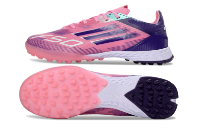 Adidas F50 Elite TF Artificial Turf Soccer Shoes - Pink/Lavender Glow/Soft Pink