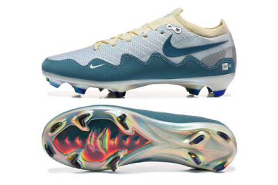 Patta x Nike Air Zoom Mercurial Vapor 16 Elite FG Firm Ground Soccer Cleats - Blue/Sky Blue/Frost White