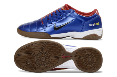 Nike Total 90 III IC Indoor & Futsal Soccer Shoes - Blue/Rust/Golden