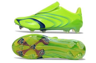 Adidas F50 Elite FG Firm Ground Soccer Cleats - Green/Electric Green/Blue Accent