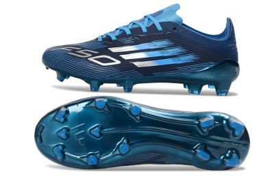 Adidas F50 Elite FG Firm Ground Soccer Cleats - Blue/Deep Ocean/Sky Blue
